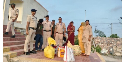 किऊल स्टेशन पर 54.24 लीटर विदेशी शराब बरामद, चार आरोपी गिरफ्तार